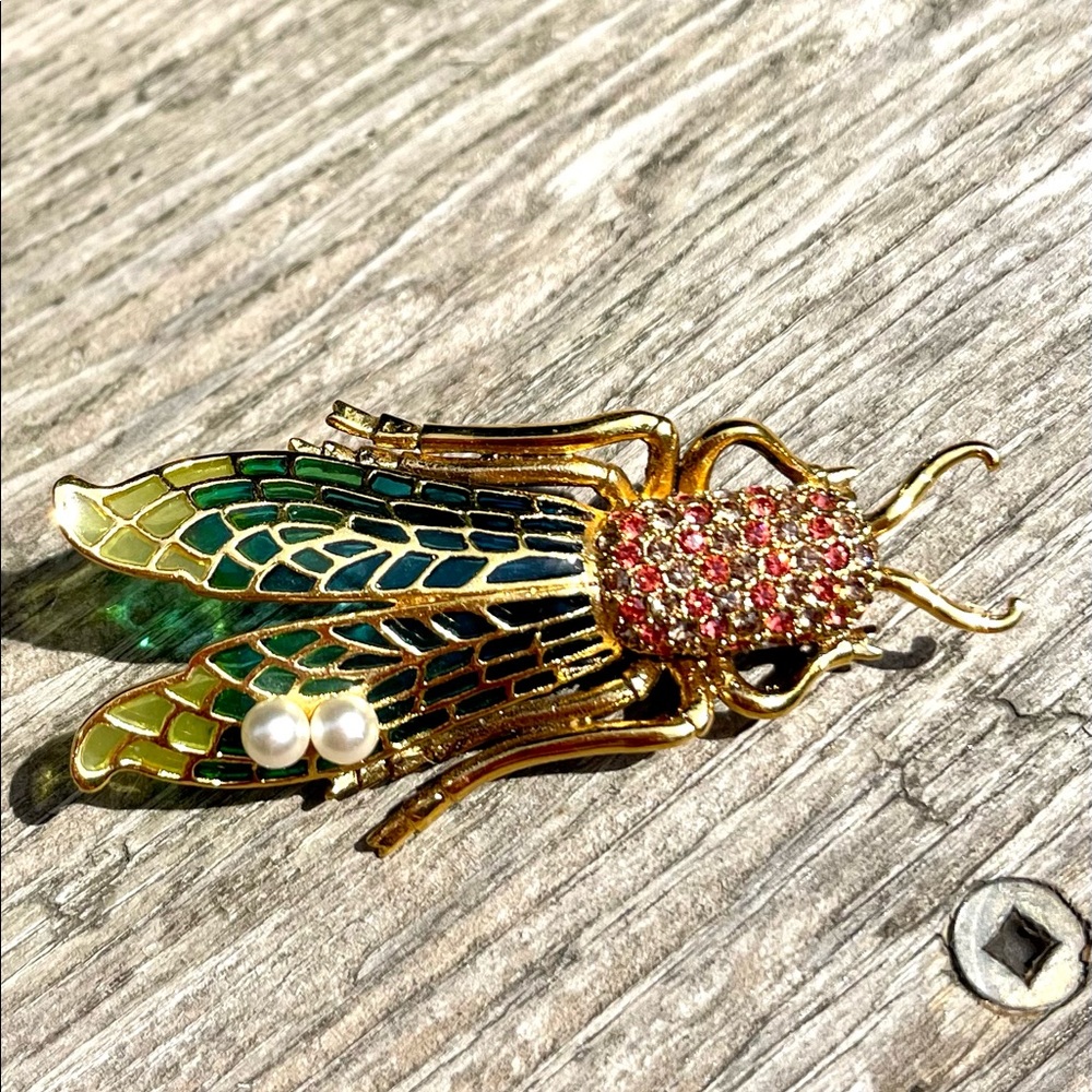 Insect Brooch - Picture 3 of 6